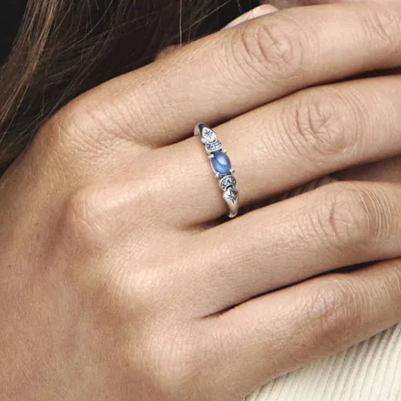 NWT Disney Aladdin Princess Jasmine Ring Size US 6 & 7 Sterling Silver 925 - Picture 2 of 12